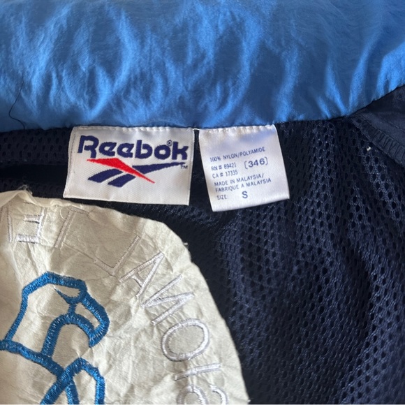 VINTAGE REEBOK RETRO 90S PROFESSIONAL TENNIS USA SPORTS JACKET WINDBREAKER S-L - Picture 9 of 11